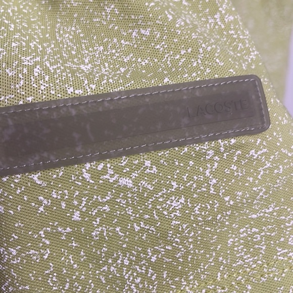 Lacoste Lime Green Short Sleeve Tee - Picture 5 of 7